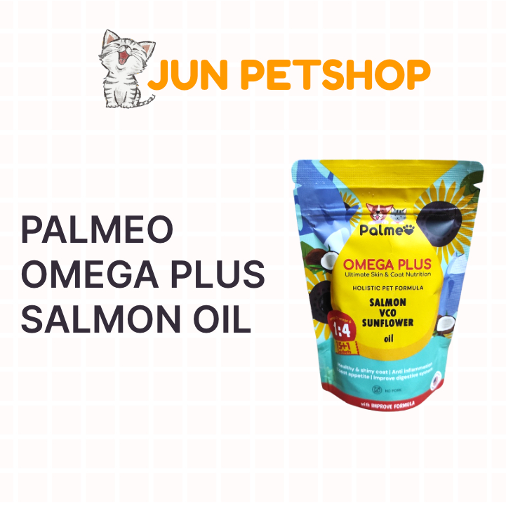 Palmeo Omega Plus Salmon Oil - Suplemen Kucing