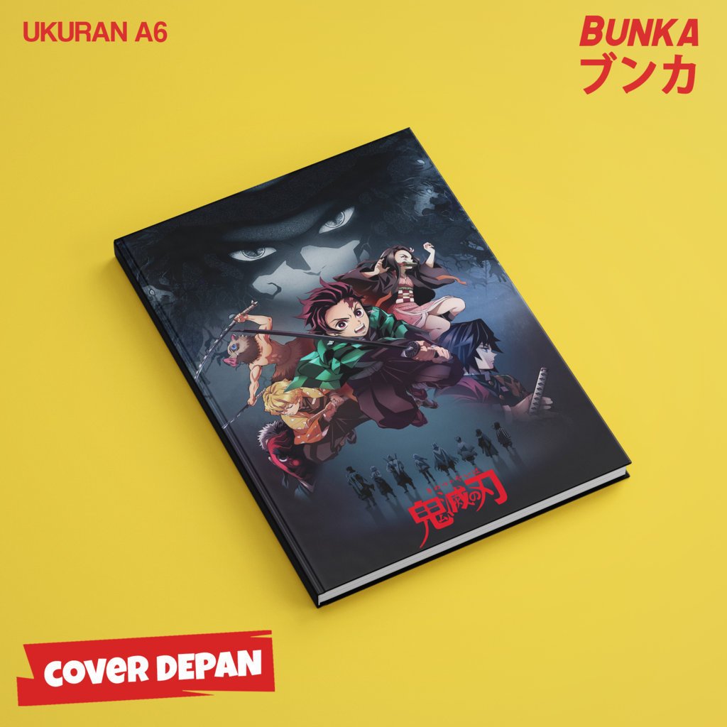 

Pocket Note Kimetsu No Yaiba 4 Hardcover A6 Buku Tulis CAtatan Notes Agenda Planner Jurnal