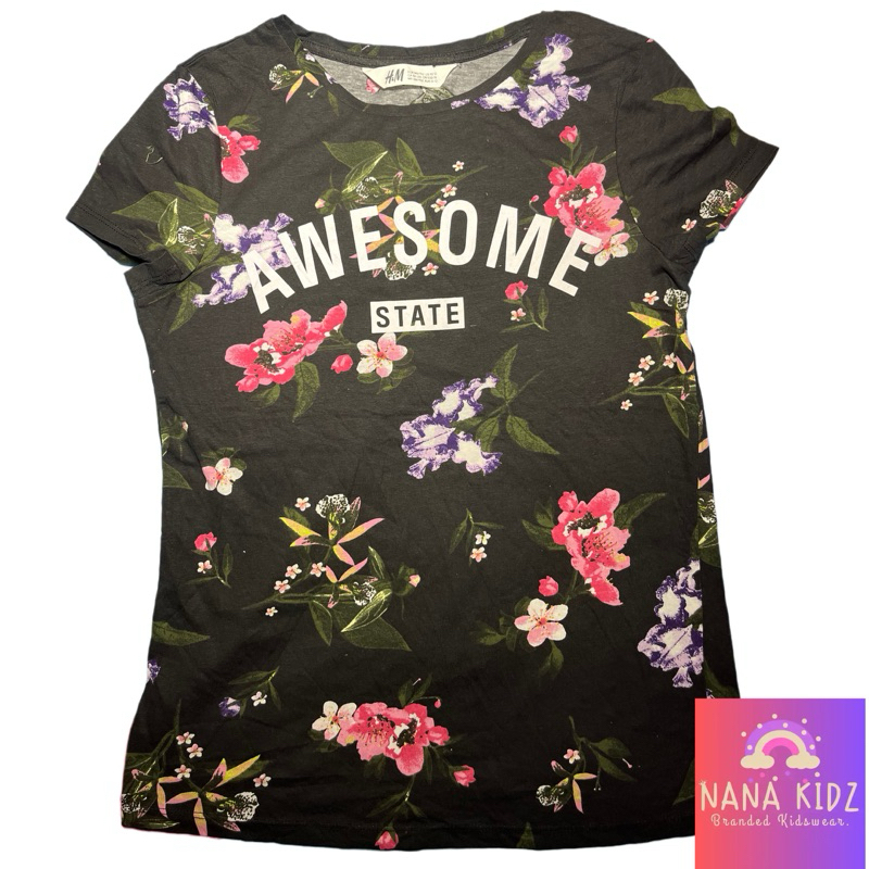 kaos anak perempuan H*M