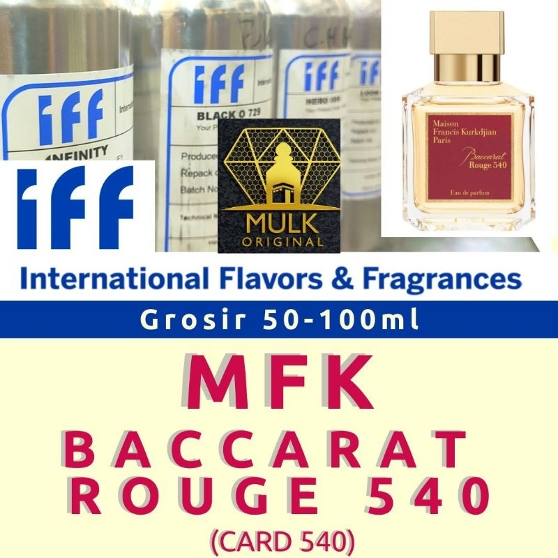 Bibit Parfum fragrance oil  IFF card 540 searah BACCARAT ROUGE