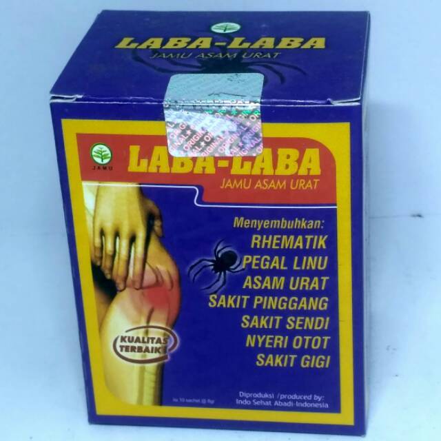 Jamu pegel linu LABA LABA “KAPSUL “ Asli 100 % Original