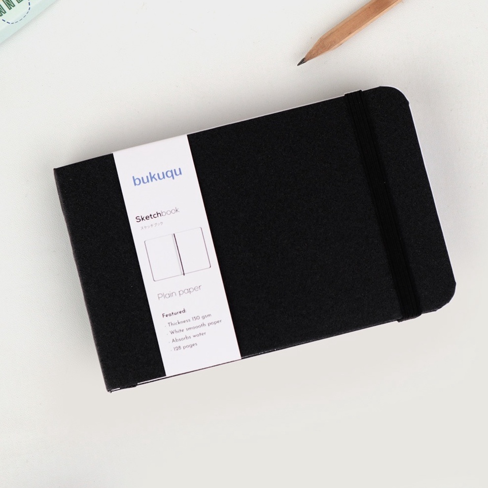 

bukuqu Sketchbook A6 15 gsm Landscape buku gambar Notebook Saku Sketsa Pocket Sketch book ART P8I5