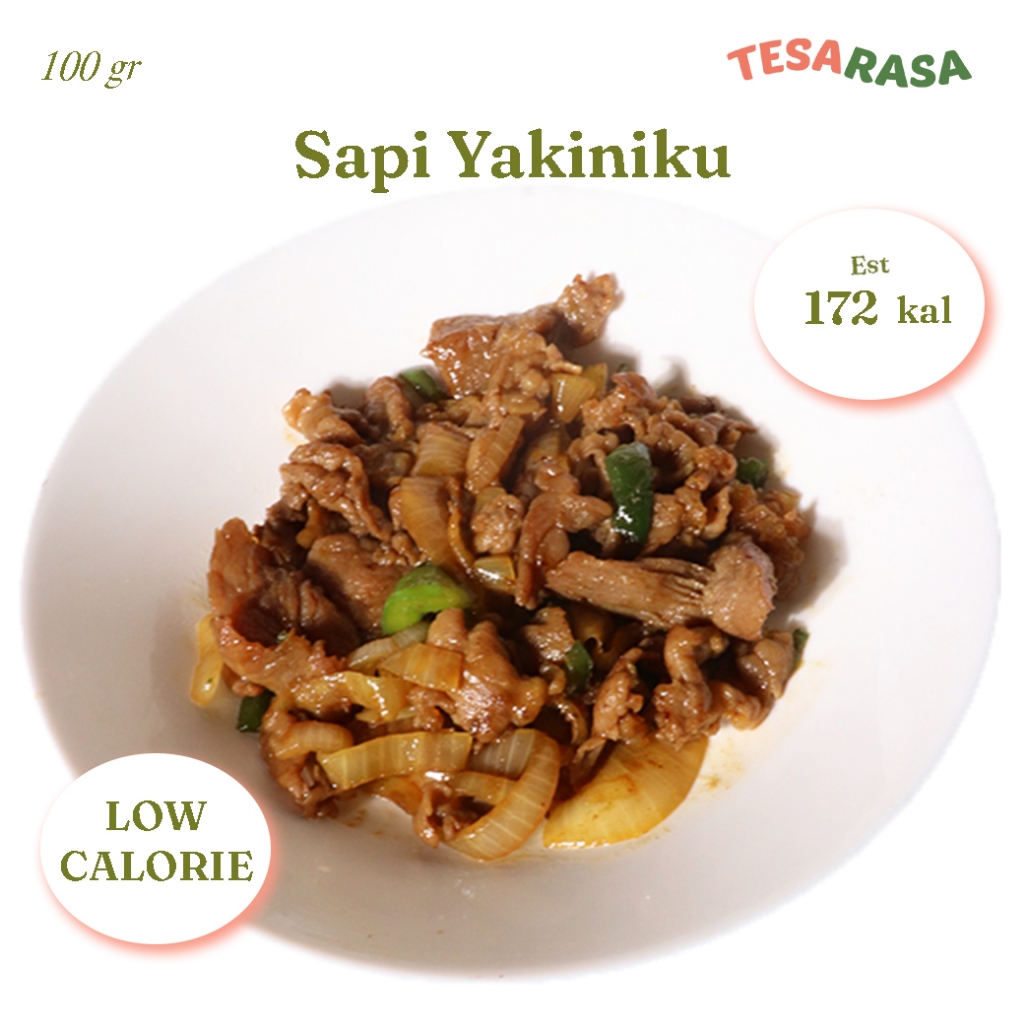 

Frozen Food Sapi Yakiniku - Satu Porsi Lauk Frozen Sehat Rendah Kalori