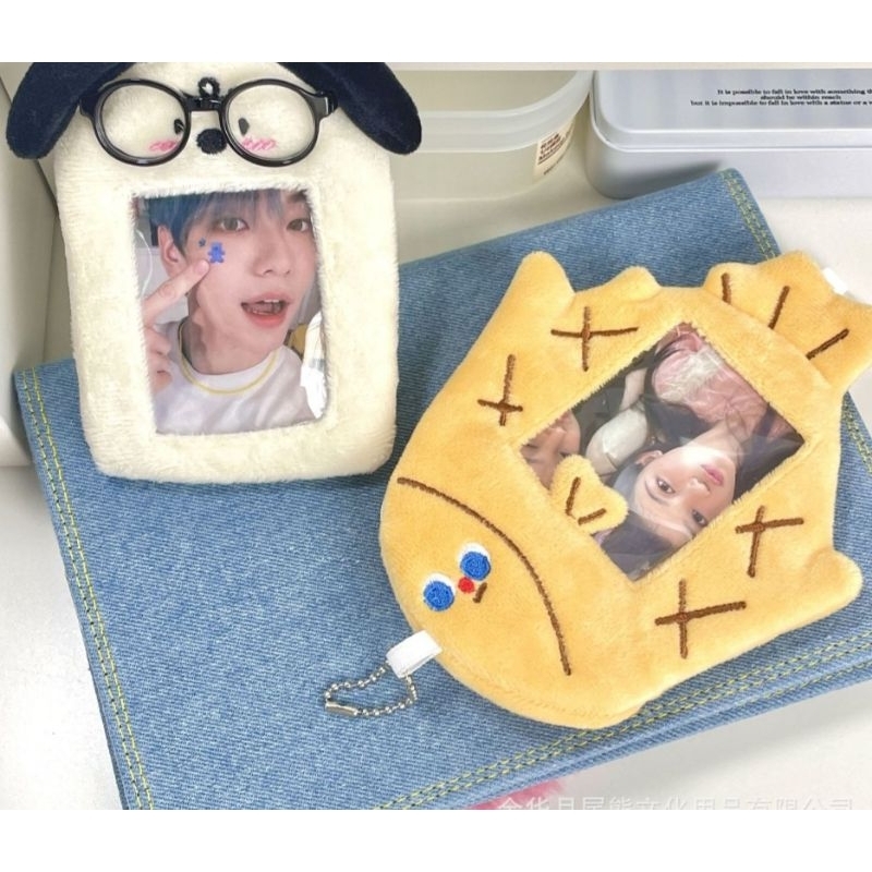 CARD HOLDER FURRY CUTE FISH / PHOTOCARD KPOP HOLDER