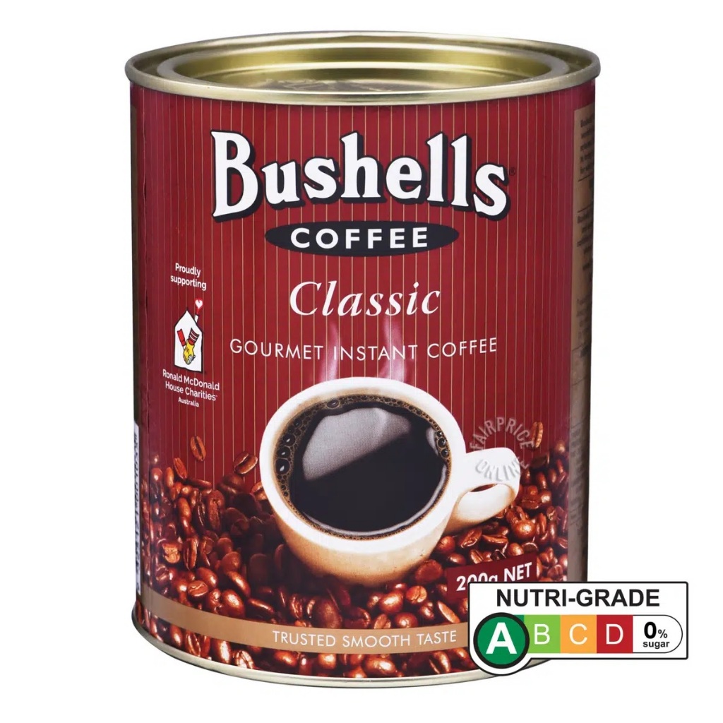 

Bushells Gourment Instant Coffee Classic 200g