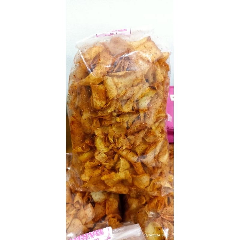 keripik singkong 500 gram pedas