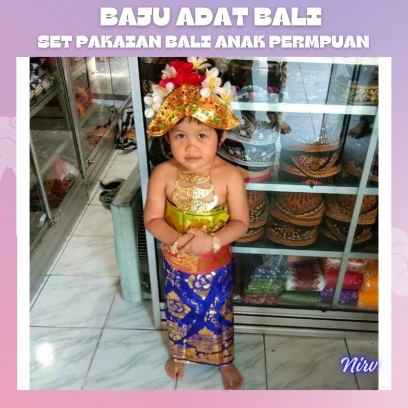 BAJU PAKIAN ADAT BALI/Baju adat Bali/Pakaian adat bali