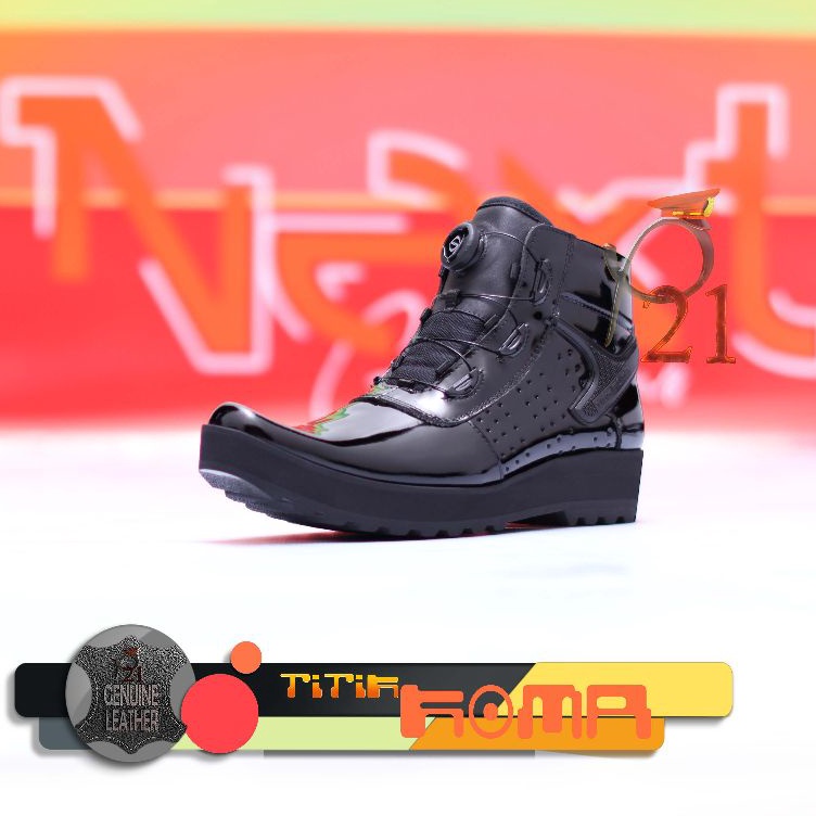 ART I66T P21 Titik Koma Sepatu PDH PDL Lantas Polri