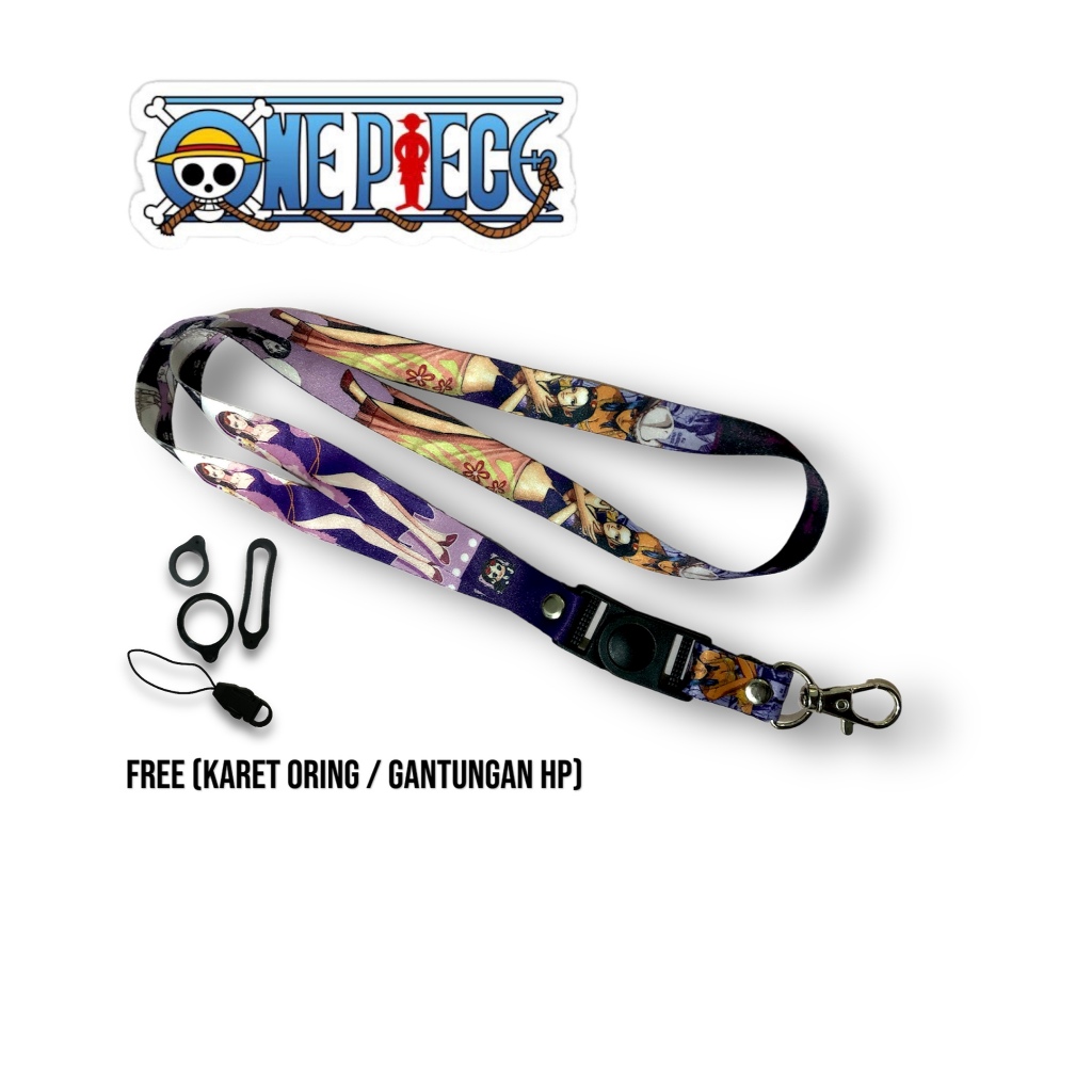 

NICO ROBIN ONE PIECE ANIME EDITION Lanyard P0ds / Tali Gantungan HP / Lanyard ID CARD / Lanyard