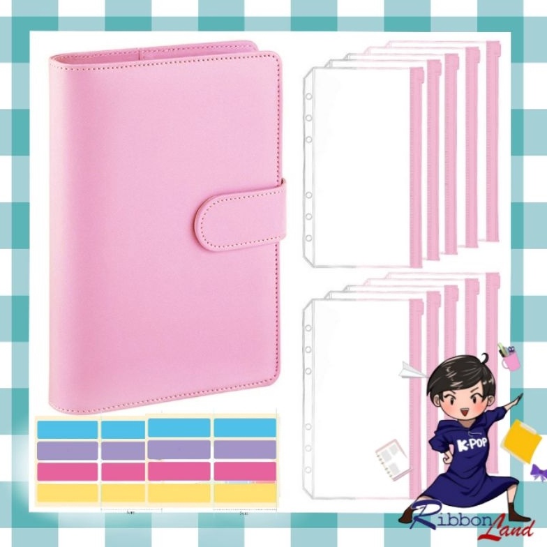 

SET LENGKAP Hemat Murah Binder A6 6 Ring Budgeting Planner Nabung Value Pack Murah ART U2B1