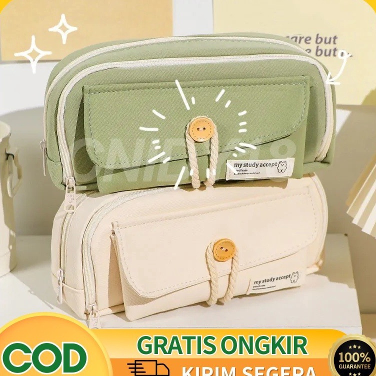 

Large Capacity Kawaii Pensil Kapasitas Besar Pensil Tas Kantong Dudukan Kotak untuk Anak Perempuan Kantor Siswa Alat Tulis Organizer Perlengkapan Sekolah ART Q2N7