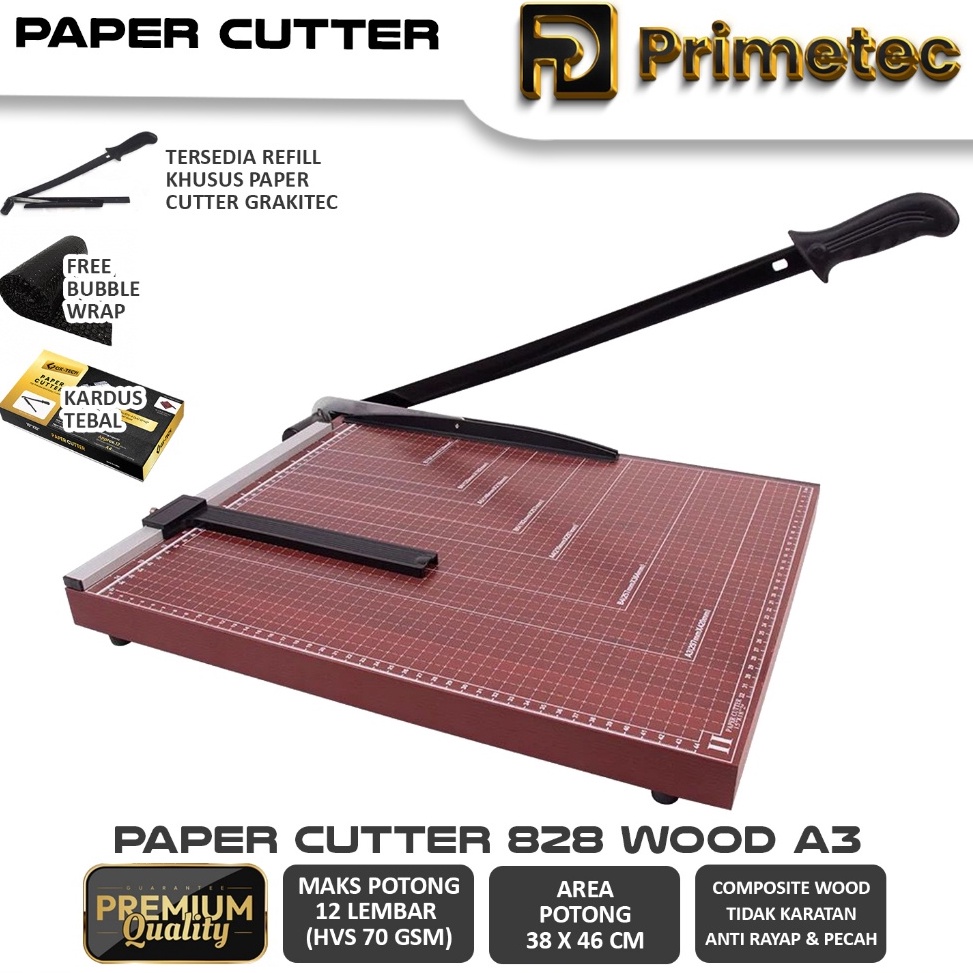 

Paper Cutter A3 Alat Potong Kertas Pemotong Kertas Alat Potong Mesin Pemotong Kertas HVS Sticker Dos PVC ID Card Yellow Board Art Paper Vinyl Bontax Camel Kertas ART J5J3