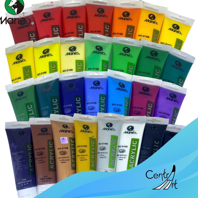 

maries acrylic paint cat akrilik 12ml 29 warna ART R9M6