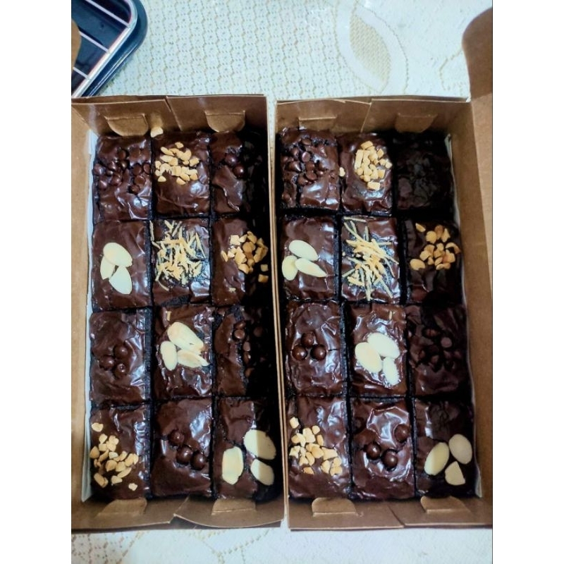 

fudgy brownies ukuran 20x10
