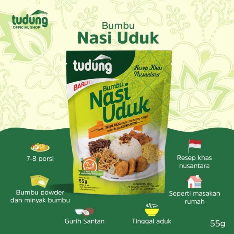 

NASI UDUK TUDUNG INSTAN