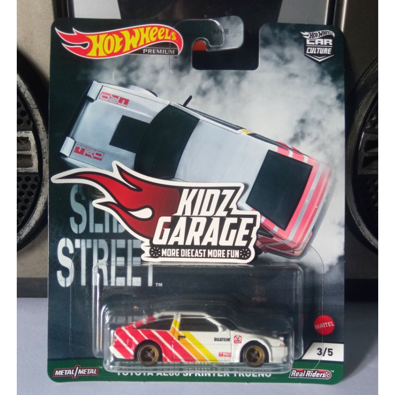 Hot Wheels Slide Street Toyota AE86 Sprinter Trueno