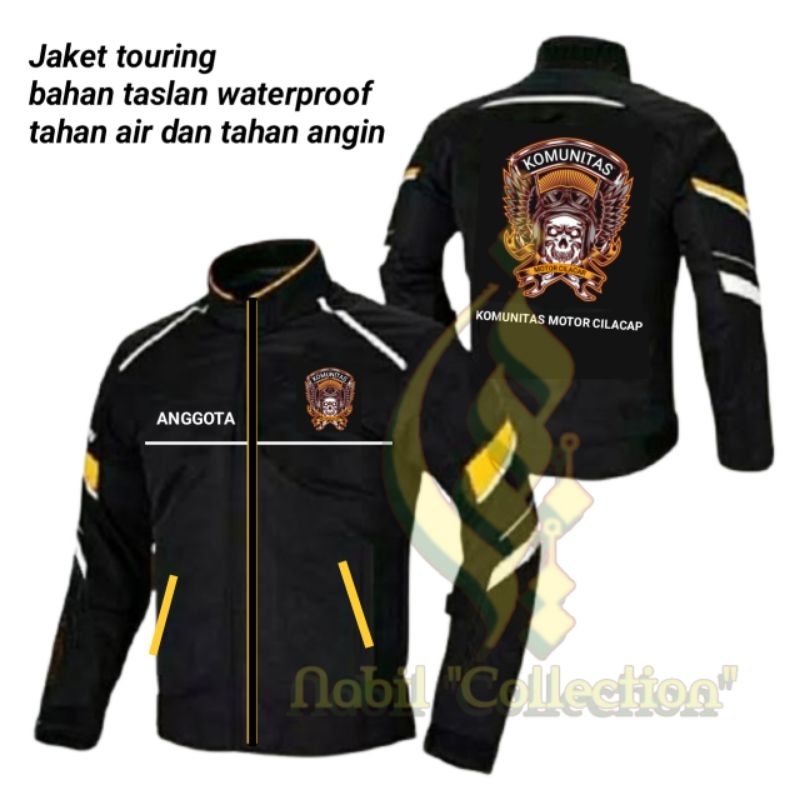 JAKET TOURING, JAKET MOTOR,  JAKET CUSTOM