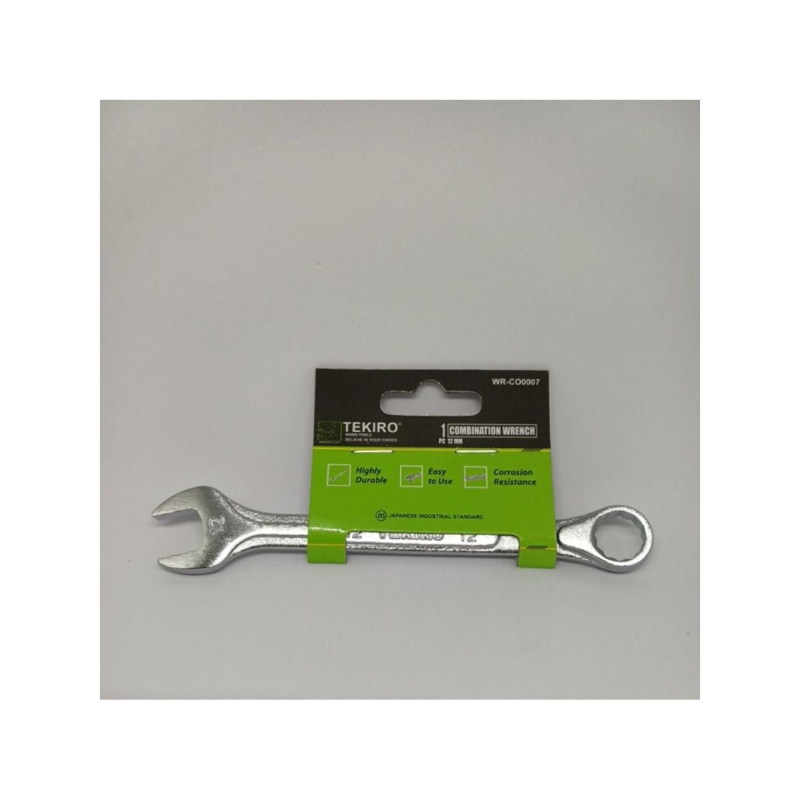 Kunci Pas Ring 12mm Tekiro / Combination Wrench 12mm Tekiro