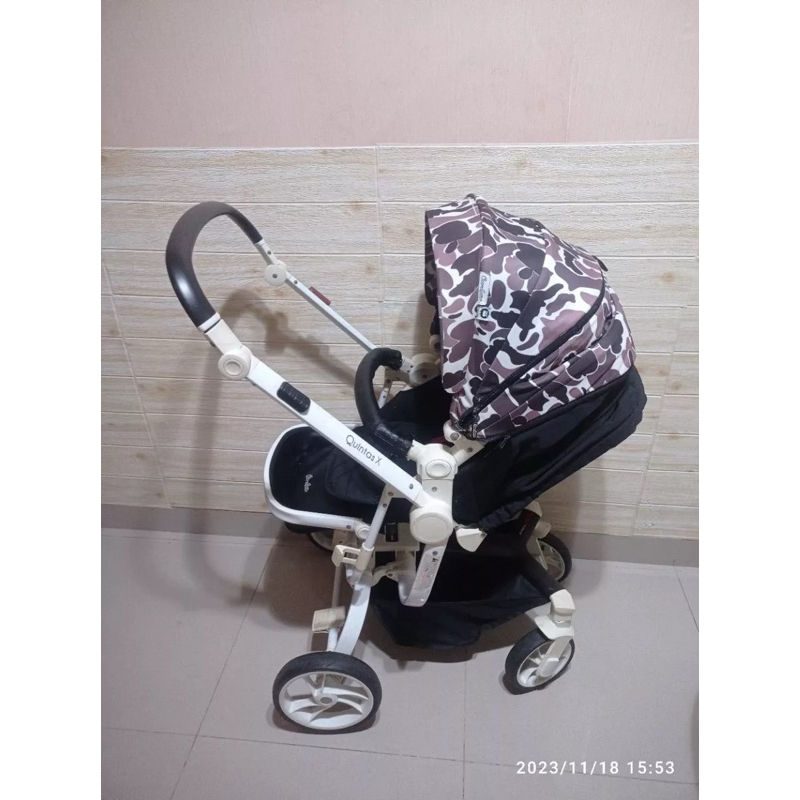 PRELOVED Stroller Cocolatte Quintas x Bebe Apes