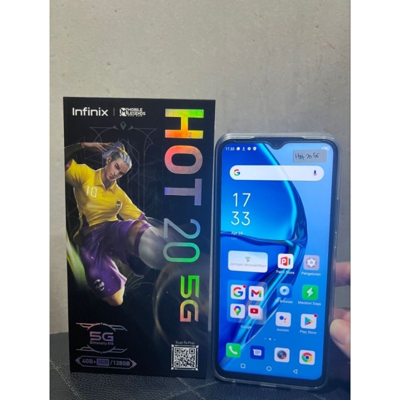 SECOND INFINIX HOT 20 5G 4/128GB