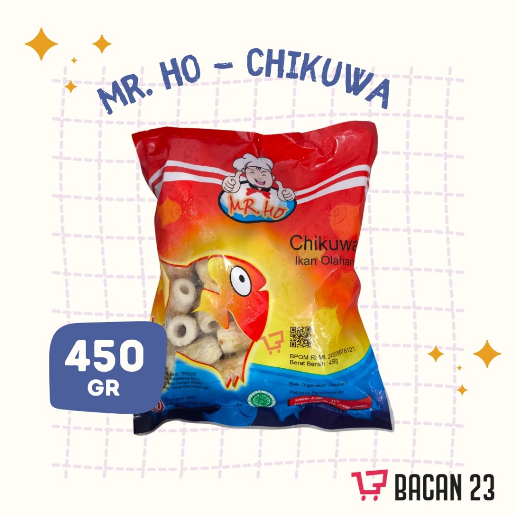 

MR. HO - Chikuwa (450 Gr) / Makanan Beku Frozen