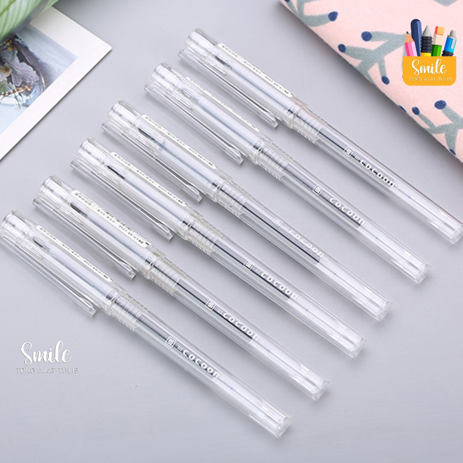 

Gel Pen M&G C0501 Tinta Hitam 0.5 mm - SM4019