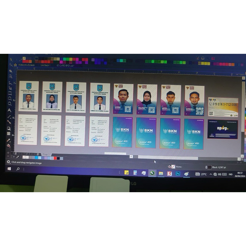 

Cetak id card, dan lainnya