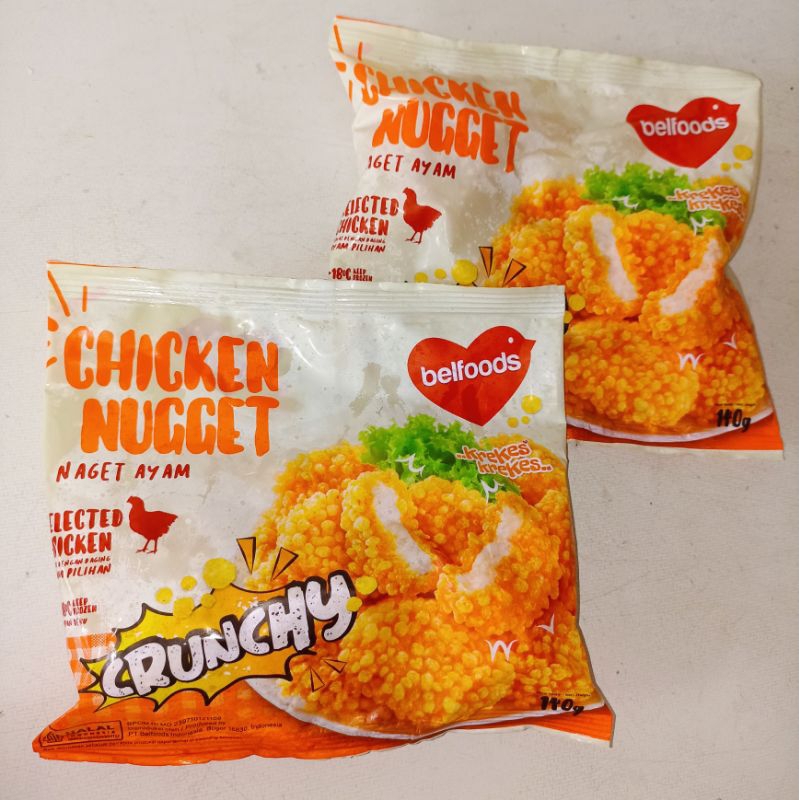 

belfoods nugget crispy 140gr