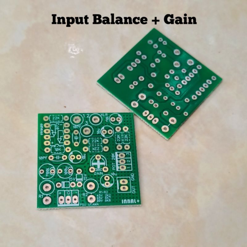 PCB Input Balance + Gain