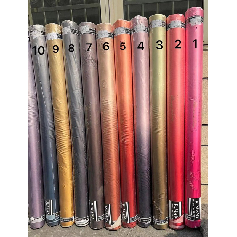 Kain Armani Gradasi / Armani silk Gradasi -Terbaru