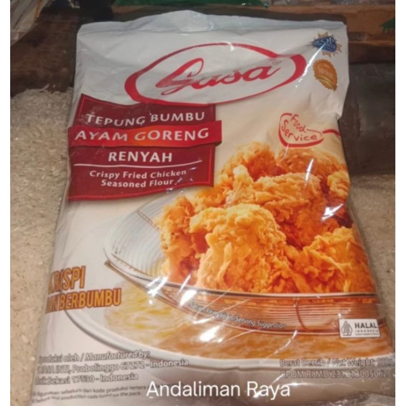 

Tepung bumbu ayam goreng kentucky Sasa 900 gram