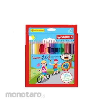 

(Original) Garmedia Pekanbaru - Stabilo Hartung Color Pencil 24+2