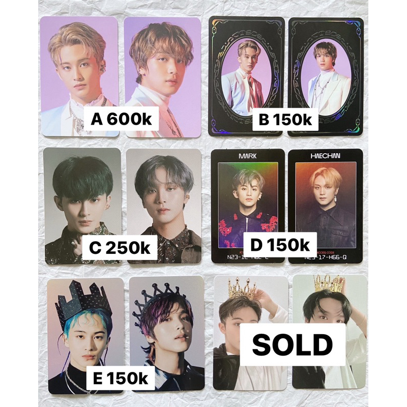 Pair Mark Haechan Markhyuck pc NCT 2020 YB Resonance AC Beatbox Holo