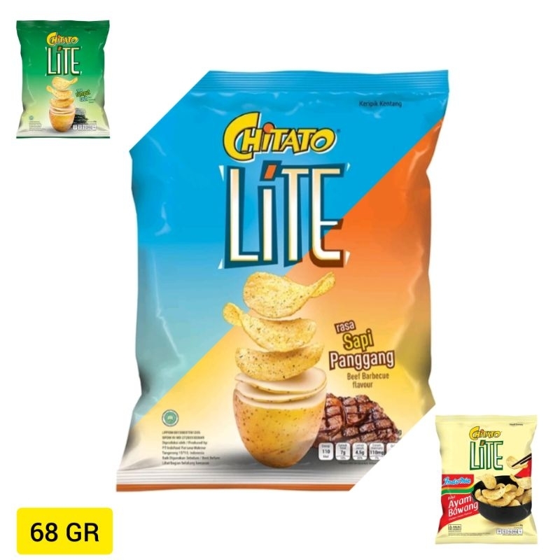 

CHITATO LITE SNACK POTATO ALL VARIAN PCK 68 GR