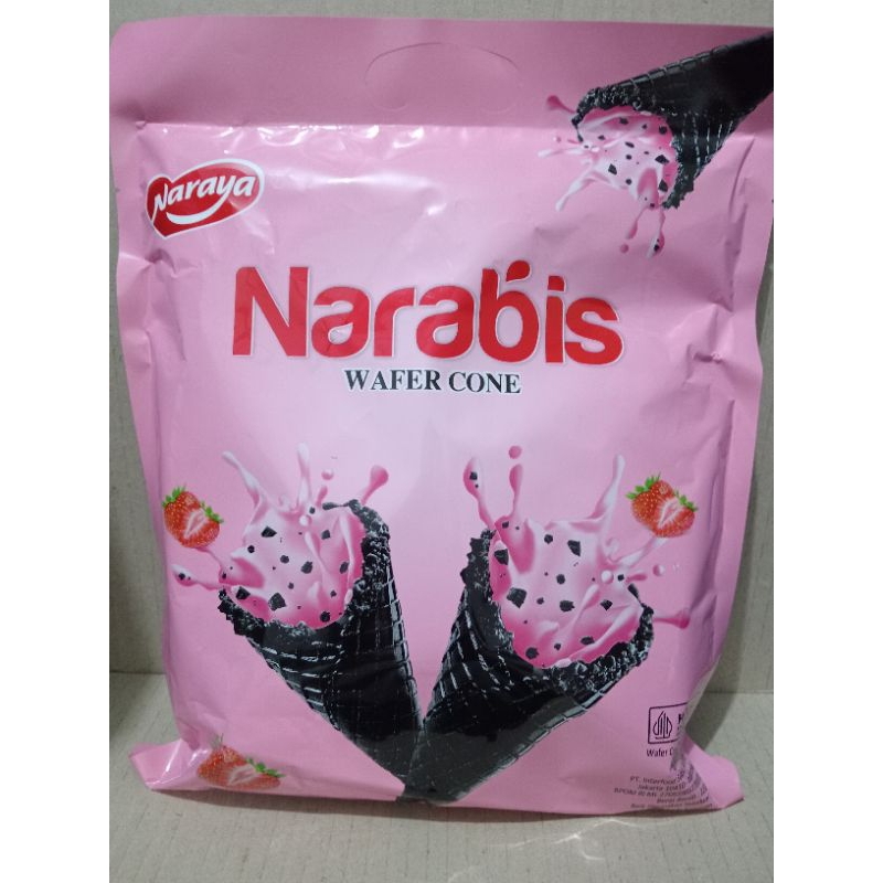 

Naraya Narabis Wafer Cone Strawberry Flavor 220g