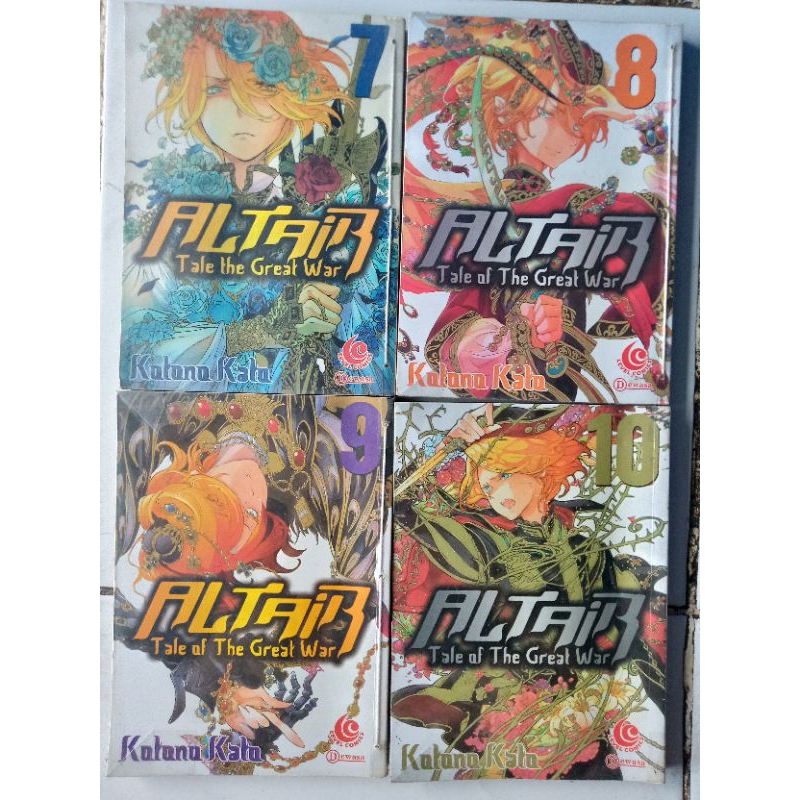 Komik Altair vol 7, 8, 9, 10 cabutan