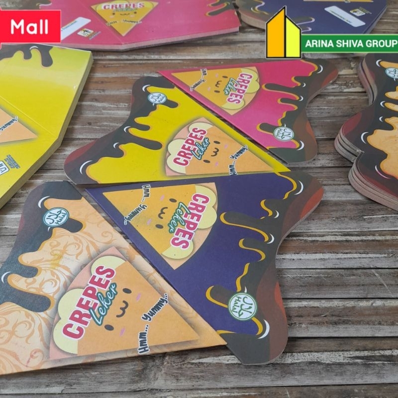 

100 LEMBAR KEMASAN CREPES JUMBO BAHAN DUPLEK PUTIH SUPER QUALITY | KERTAS KREPES CRISPY HIGH QUALITY | BOX LEKKER WAFFLE CROFFLE MURAH PRODUK TERBARU | TOKO KEMASAN ONLINE | TOKO ANEKA KEMASAN OFFICIAL | ARINA SHIVA GROUP | SHIVACORP 2076