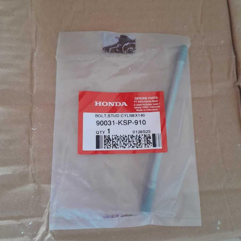 Baut Cylinder CRF150L K84 Baut Ancer CRF 150L K84F Baut Tanam Blok Silinder CRF 150 L Original Honda