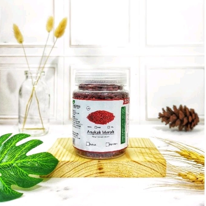 

Angkak Beras Merah Kering / Bubuk Asli 100gr