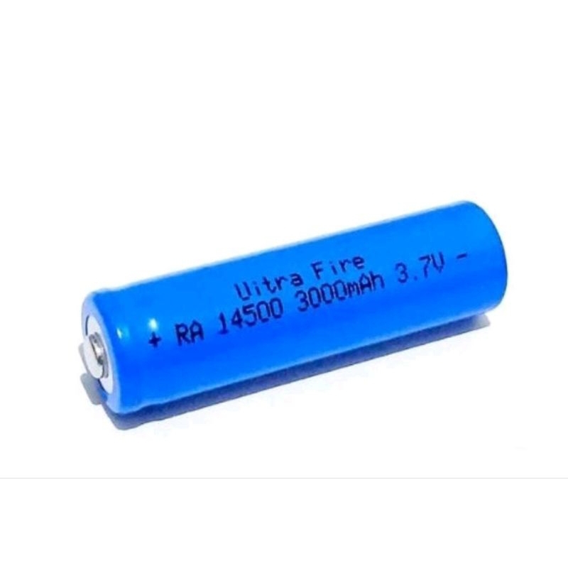 BATERAI AA 3000 mAh 3.7 V baterai cas type 14500 WR105