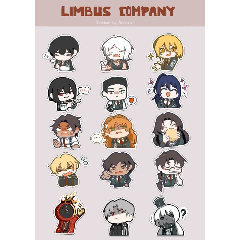 Limbus Company Sticker