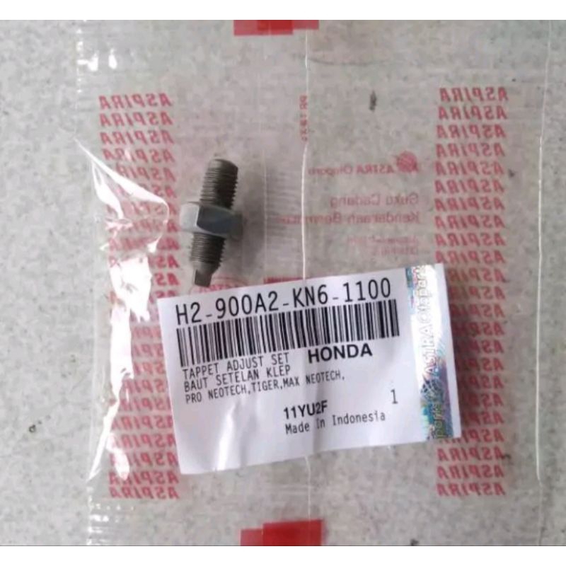 BAUT SETELAN KLEP MOTOR GRAND WIN ORI ASPIRA
