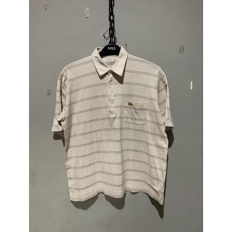 Preloved Thrifting KAOS POLO BRAND GOLDEN BEAR  (second)