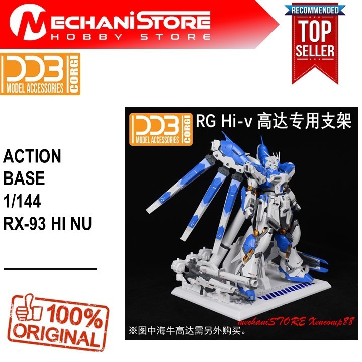 Action Base HG RG Hi Nu Gundam Hi-Nu RX-93 RX93 RX 93 DDB CORGI stand base standbase actionbase Gunp