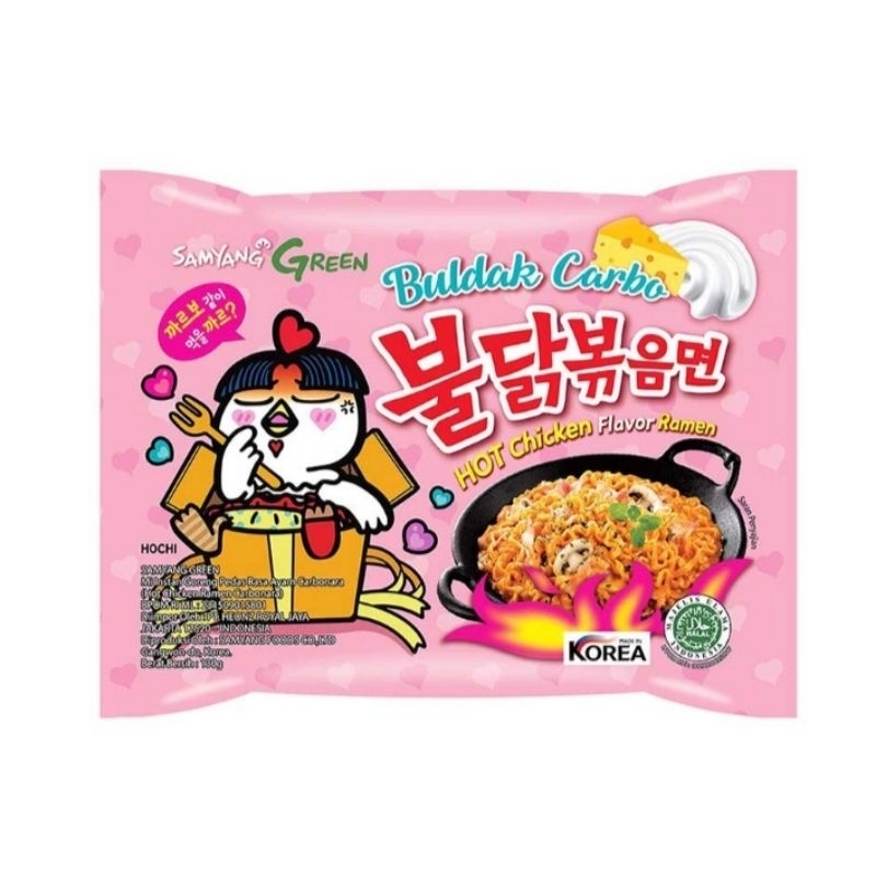 

Samyang Buldak Carbo 130g Hot Chicken Flavour Ramen 130 gr Samyang Murah