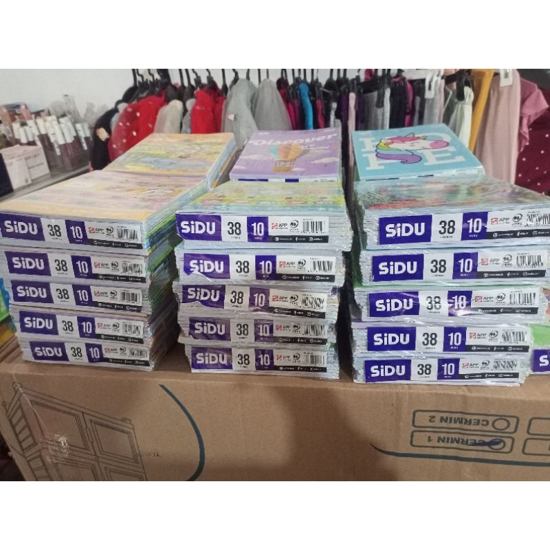 

Buku sidu isi 38Perpack isi 10 buku
