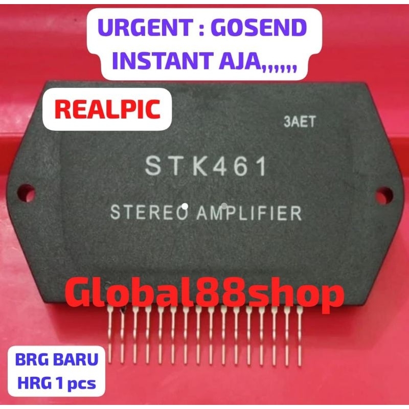 STK461 STK 461 ASLI POWER AUDIO AMPLIFIER IC  IGBT