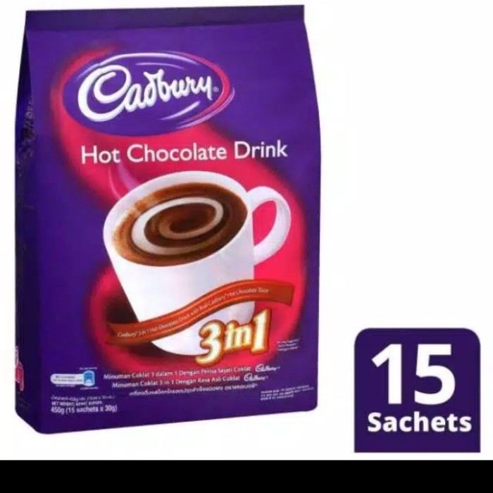 

CADBURY 3IN1 HOT CHOCOLATE 390GR