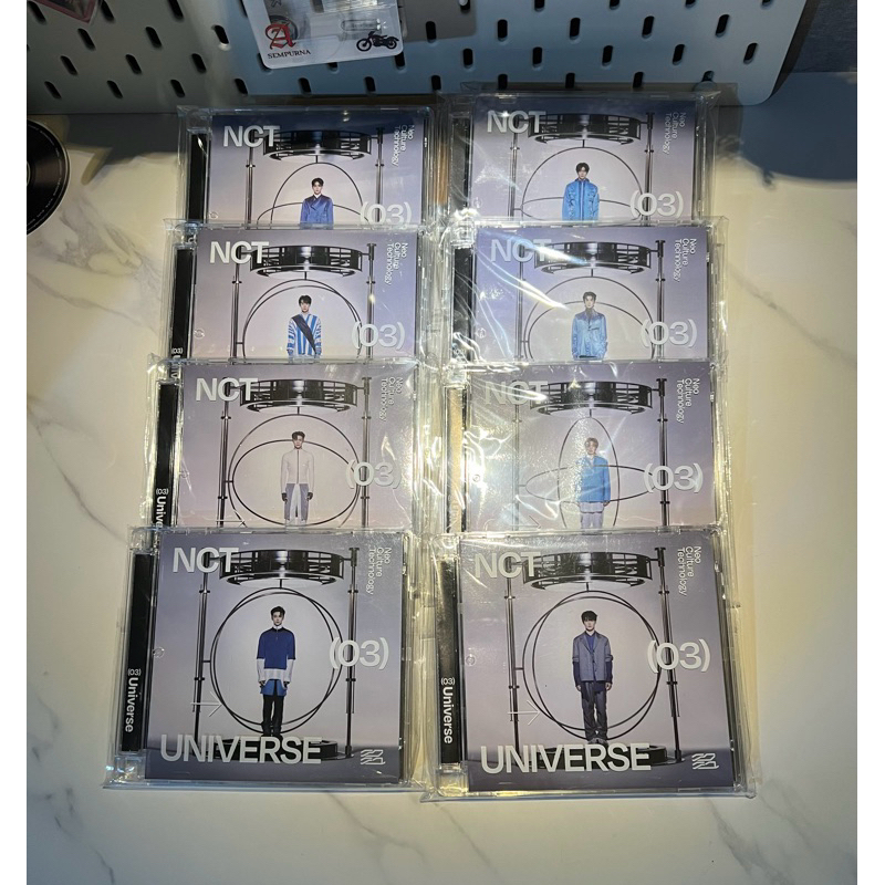NCT Universe Jewel Case Only Taeyong Yuta Doyoung Jaehyun Jeno Haechan Jaemin Chenle