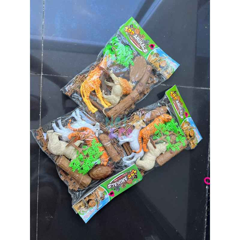 Mainan anak Zoo Animal Figure